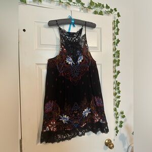 Free People Intimately Black Dress Size M